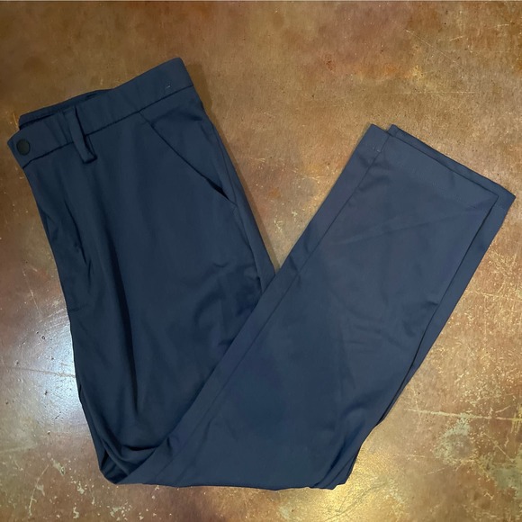 Stylus 5 Pocket Men's Slim Fit Flat Front Pant Size 38/30 Blue Nights - Picture 1 of 4